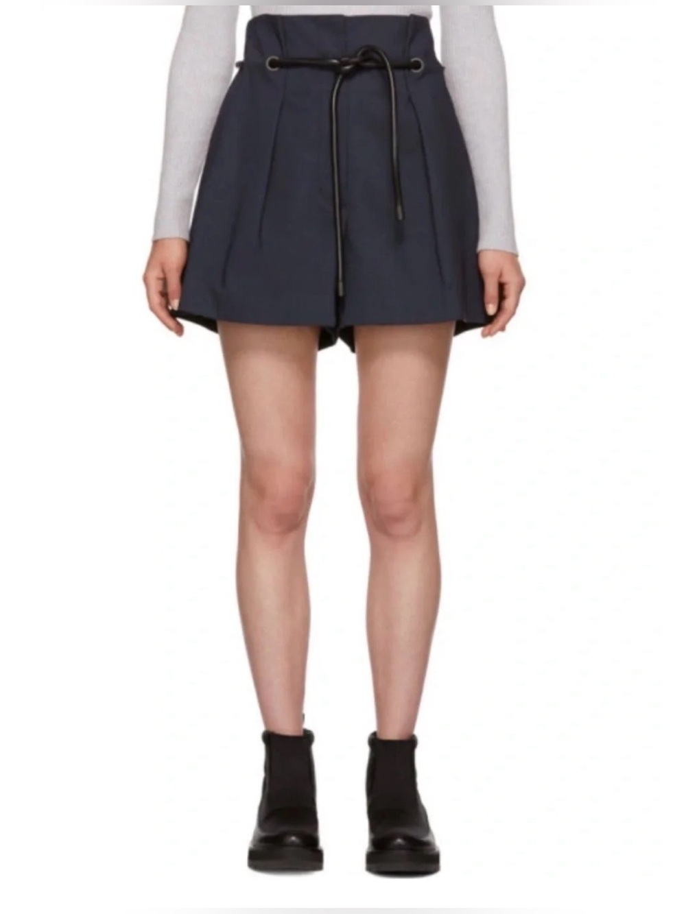 Phillip Lim pleated origami shorts